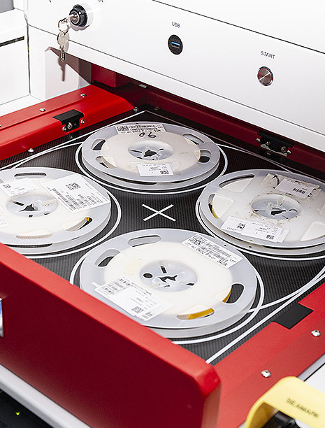 Автоматический подсчет SMD компонентов