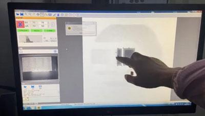 Функция приведенная осмотра С1200 осмотра больших доск осмотра автоматическая