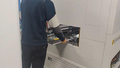 Встроенный осмотр С7800 Мку-еку/игбт осмотра 2.5д/3д Смт Акси полностью автоматический